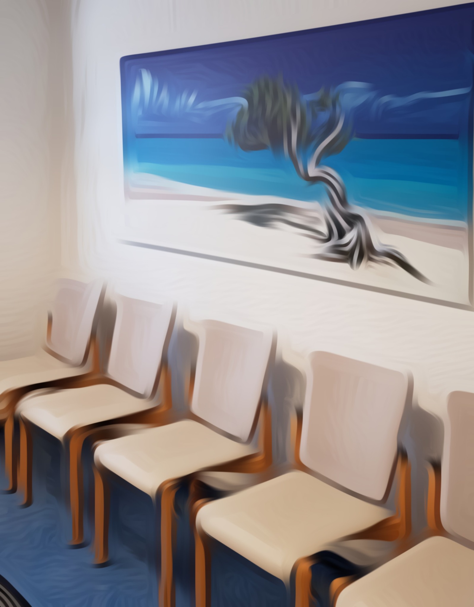 Wartebereich der Praxis